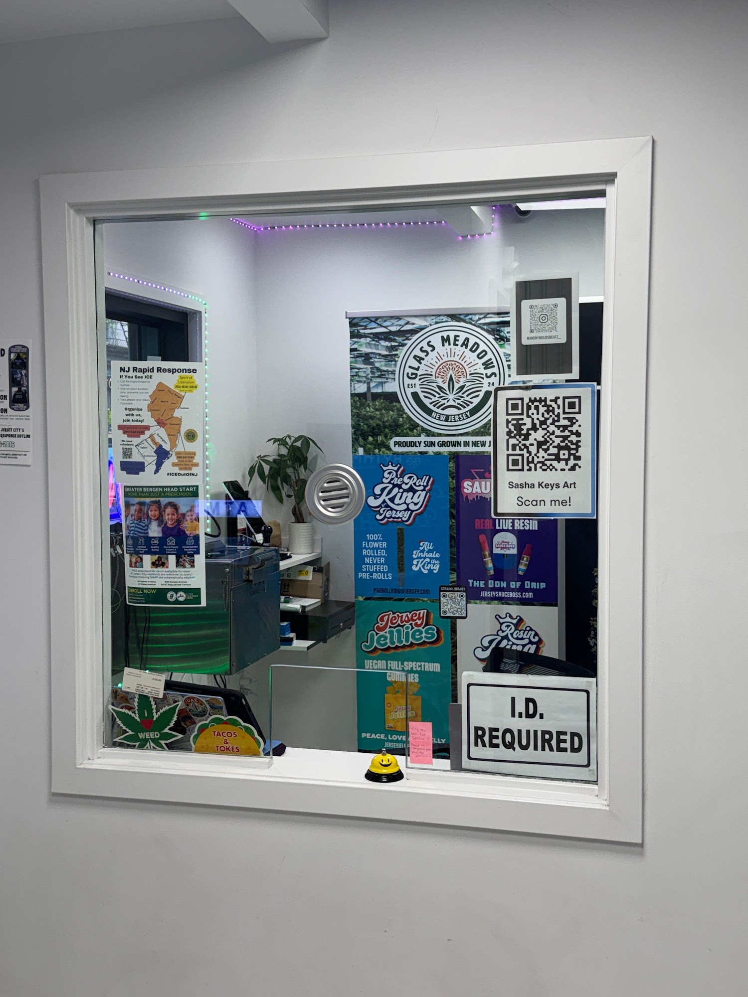 ID required window at Hamm & Chaz Jersey City — every order checked, every time